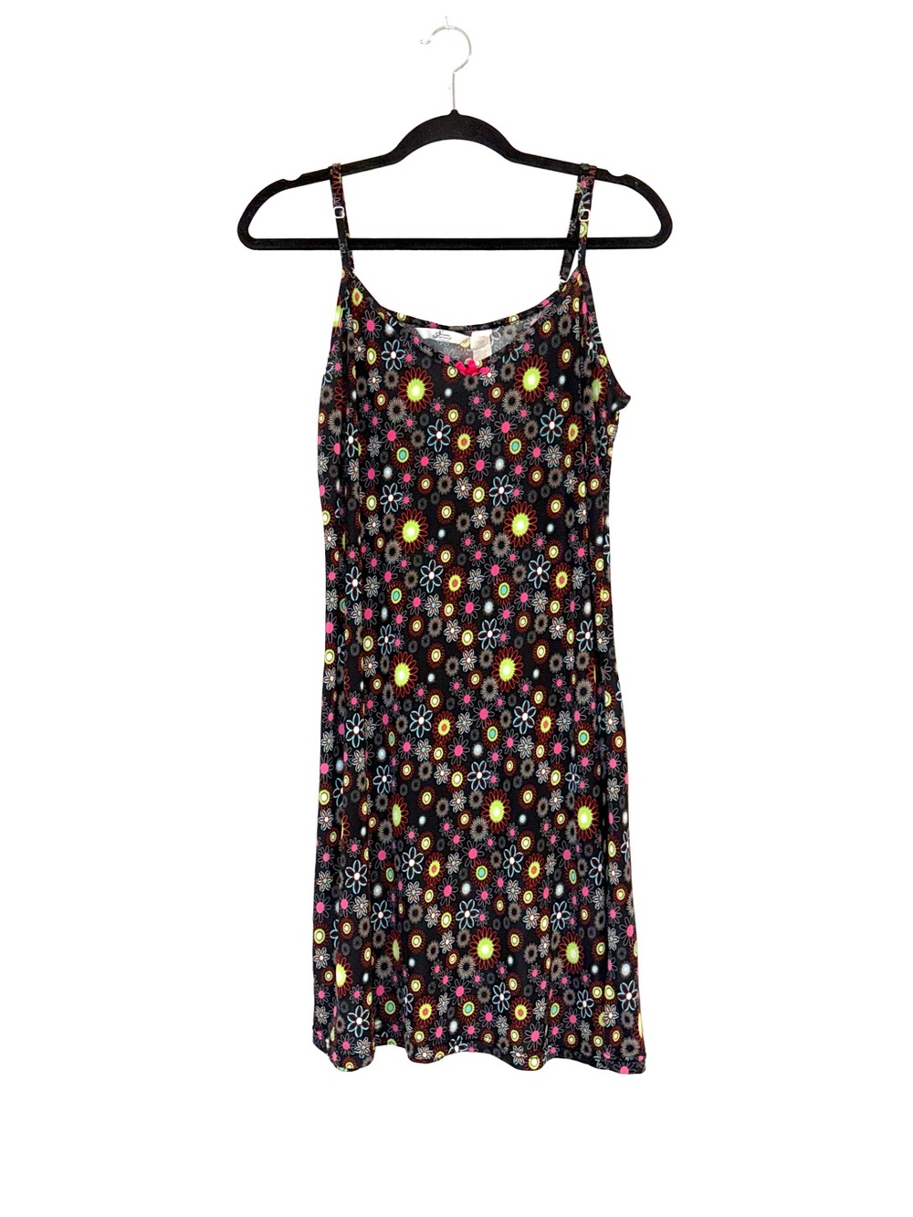 Seven Apparel Intimates Retro Patterned Print Nightgown Sz L